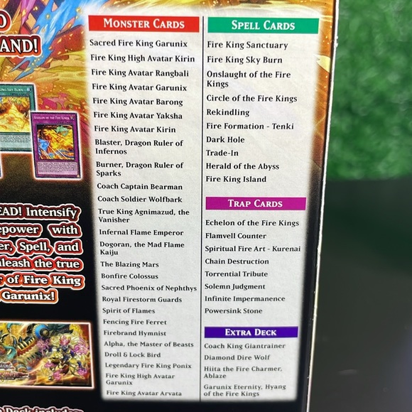 2 - Yu-Gi-Oh! Structure Deck - FIRE KINGS & SAGA OF BLUE-EYES WHITE DRAGON 🐉 - Picture 7 of 13